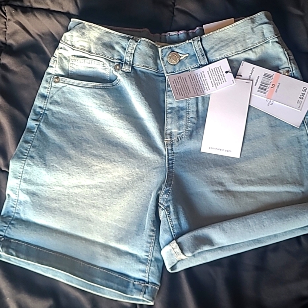 Calvin Klein Girl Shorts, Size 10